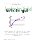 MIT-240 Lab#7 - Analog to Digital
