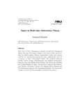 Topics in Multi-User Information Theory