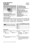 Energy Management Energy Meter Type EM340