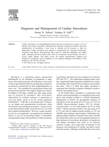 Diagnosis and Management of Cardiac Sarcoidosis