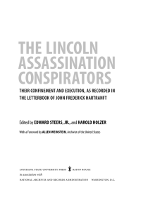 The Lincoln Assassination Conspirators