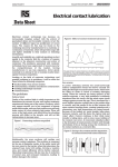 Data Sheet - Electrocomponents