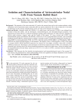 Isolation and Characterization of Atrioventricular Nodal Cells From