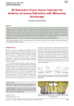 3D Retraction Force Vector Indicator for Anterior en masse