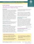 TSH needs to be monitored in patients treated with levothyroxine