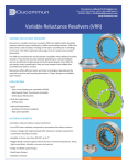 Variable Reluctance Resolvers