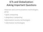 ICTs and Globalization: Asking Important Questions