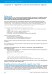 Chapter 8: High Risk Contact and Collision Sports