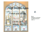 High Middle Ages - Lisahistory.net