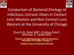 Etiology of Infectious Corneal Ulcers and Bacterial Susceptibility to