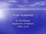 Acute leukaemia