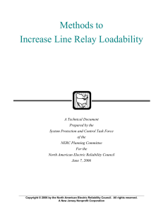 Methods to Increase Line Relay Loadability
