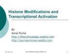 Histone Modifications - Life Science Saga