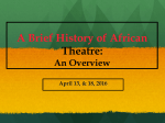 African Theatre