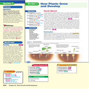 How Plants Grow and Develop