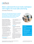 Better understand the local media marketplace with