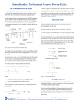 Introduction To Current Source Power Units