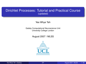 Dirichlet Processes: Tutorial and Practical Course (updated)