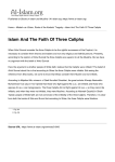 Islam And The Faith Of Three Caliphs - Al