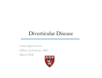Diverticular Disease - Lieberman`s eRadiology
