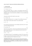 Appendix 1 : Regression and individual conditional