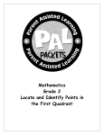 Mathematics Grade 2 Locate and Identify Points in the First Quadrant