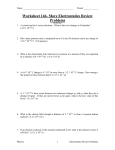 Electrostatics Review Problems