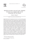 Microbial ecosystem in the oral cavity: Metabolic diversity in an