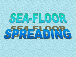 sea-floor spreading
