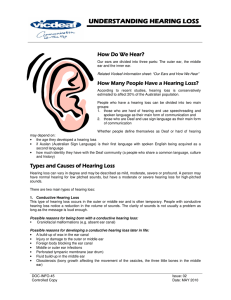 understanding hearing loss understanding hearing loss