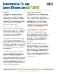 TB and Latent TB Infection Fact Sheet