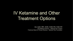 Central Sensitization and Ketamine Infusions