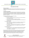 Tuberculosis Fact Sheet - New Mexico Department of Health