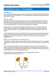 Superficial Cancer of the Bladder - East Sussex Healthcare NHS Trust