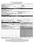 Cancer Treatment Plan and Summary