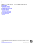 Natural Products Chemistry and Pharmacognosy (MS, PhD)