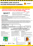 including land value in hazard mitigation planning