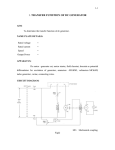 1-TRANSFER FUNDTION OF DC GENERATOR