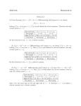 MAT 16A Homework 12 Section 3.2 [1] Given function f(x) =