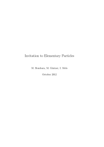 Invitation to Elementary Particles
