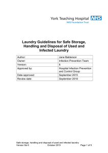 Linen guidelines 2015 (revised)