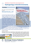 Hydrogeology of Arid Environments