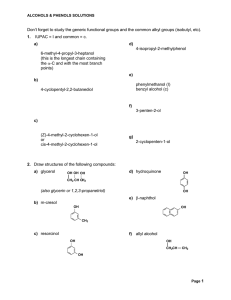 Don`t forget to study the generic functional groups and the common