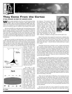 They Come From the Cortex - American Association of Sleep