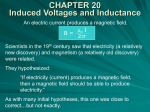 CHAPTER 20 Induced Voltages and Inductance