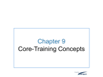 Chapter 9 - Core Training - the Health Science Program