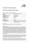 staff guidance notes - University of Central Lancashire
