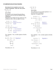 Determine the best method to solve each system of equations. Then