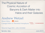 The Physical Nature of Cosmic Accretion of Baryons and Dark Matter