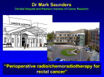 Perioperative radio/chemoradiotherapy for rectal cancer